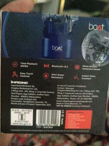 BOAT  AIRDOPES 131 PRO. NO COINS.