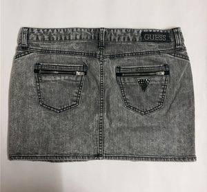 Embellished Rhinestone Guess Jeans Denim Mini