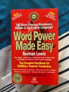 Word Power Made Easy Book