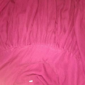 Elegant Maroon Abaya