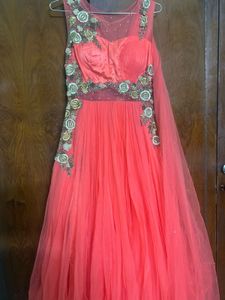 heavy party wear gown