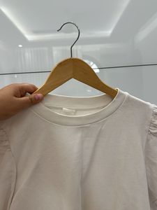 White Puff Sleeve Top