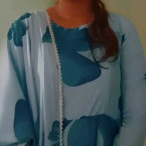 The anarkali suit set