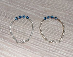 Silver-plated Evil eye Bracelets for Baby
