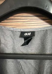 H&amp;M Gray Mini Dress