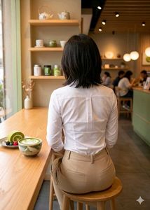 Classic White Button-Down Shirt