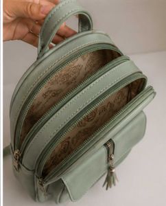 Elegant Sage Green Mini Backpack