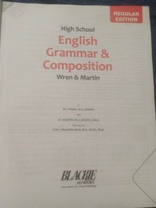 World's Best English Grammar Book by Wren&amp;Martin