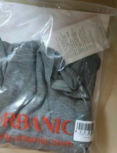 Grey Cut-out Crop Top