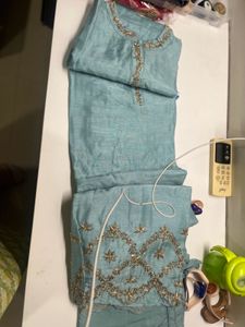 Elegant Blue Kurta Set