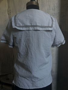 Light Blue Sailor Collar Top