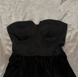 Ballerina Satin &amp; Velvet Dress