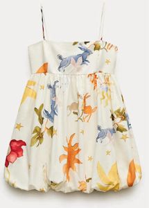 Whimsical Animal Print Dress