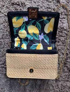 Victoria's Secret Straw Crossbody Bag