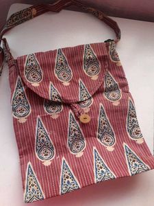 Paisley Print Crossbody Bag