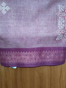 Elegant Maroon Embroidered Saree