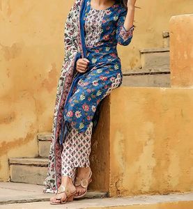 Jaipur Kurta Pant And Duppata Set❤️🔥