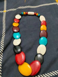 Boho Beaded Statement Necklace