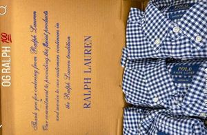 NEW RALPH LAUREN Custom fit oxford Shirt