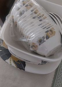 Floral Dinnerware Set (melamine)