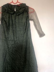 Grey western top