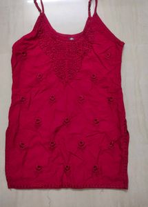Embroidered Kurta Top