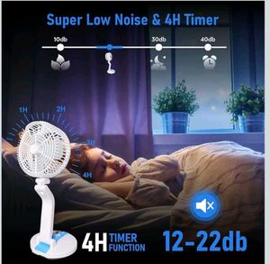 Compact &amp; Portable Foldable Fan with Light