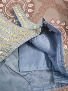Stunning Sequined Ethnic Blouse
