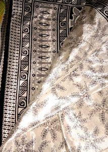 satin silk saree