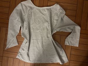 Polka Dot Long Sleeve Top