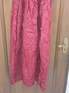 Maroon Cotton Kurta