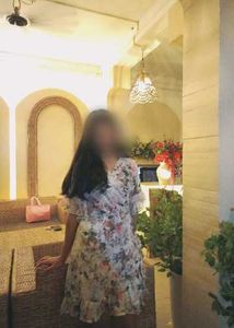 Floral Print V-Neck Dress