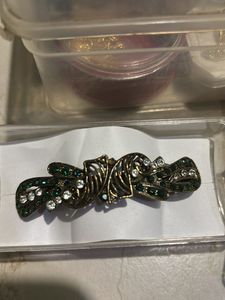 Vintage Rhinestone Hair Clip