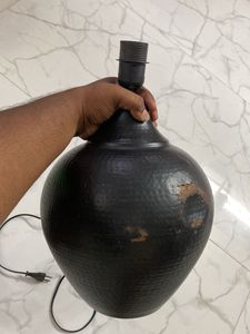 Unique Black Orb Table Lamp Base