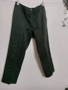 Black Men's Cotton Chinos