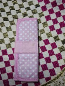 Cute Polka Dot manicure kit bag