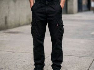 Classic Black Cargo Pants