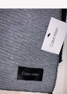 calvin klein vintage reversible shawl
