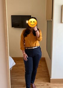 Mustard Shirt From Myntra