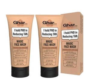 💥💯% original ghar Facewash pack of 2 each 100ml