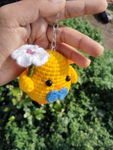 Crochet Chick Keychains
