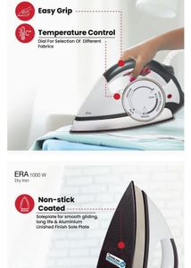 🆕Havells Plastic Era 1000-Watt Dry Iron
