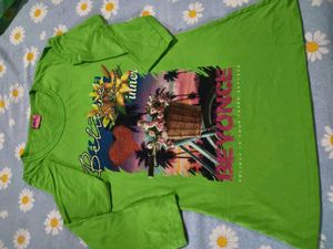 women Green  T-Shirt