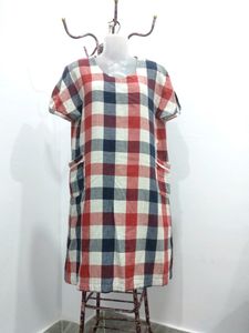 Checkered Shift Dress