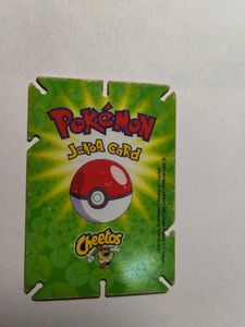 Cheetos Pokemon Jenga - Gastley (Rare)