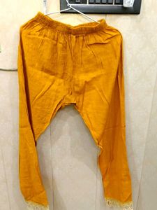 Beautiful Yellow Kurta with Embellishments