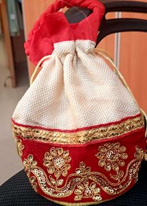 Embroidered Potli Bag
