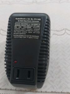 RadioShack 85W Step-Down Converter Vintage