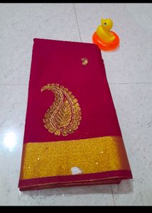 Totally New Saree With Stitched Blouse