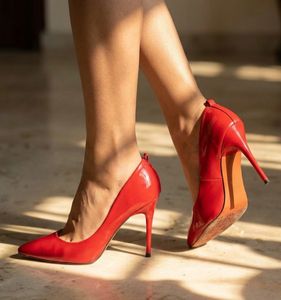 Elegant Red Stiletto Heels